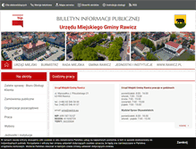 Tablet Screenshot of bip.rawicz.pl