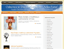 Tablet Screenshot of odnowa.rawicz.org.pl